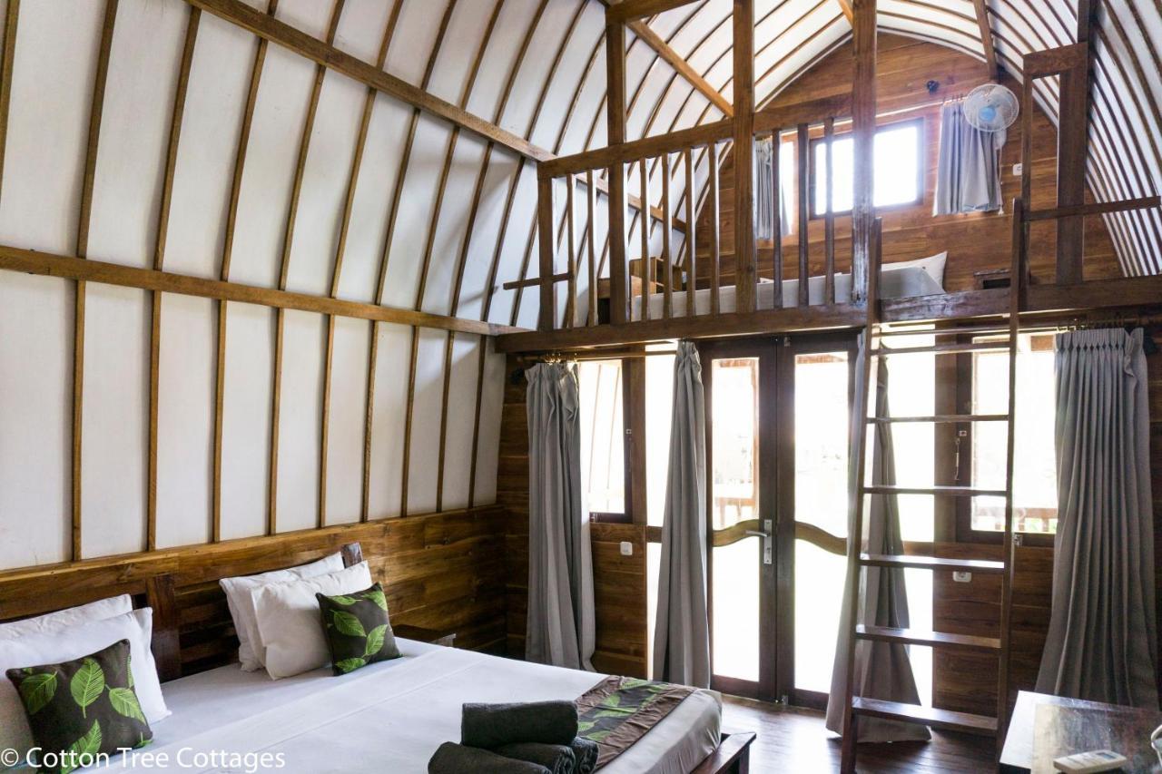 Cotton Tree Cottages Gili Trawangan Esterno foto